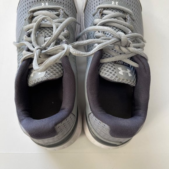 UNDER ARMOUR Women's Size 9 Micro G Fuel RN 1285487-942 Running Shoes Gray - Picture 9 of 11